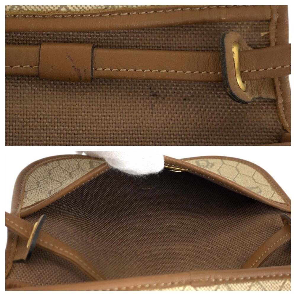 CHRISTIAN DIOR Vintage Brown Leather Shoulder Bag - Picture 7 of 10